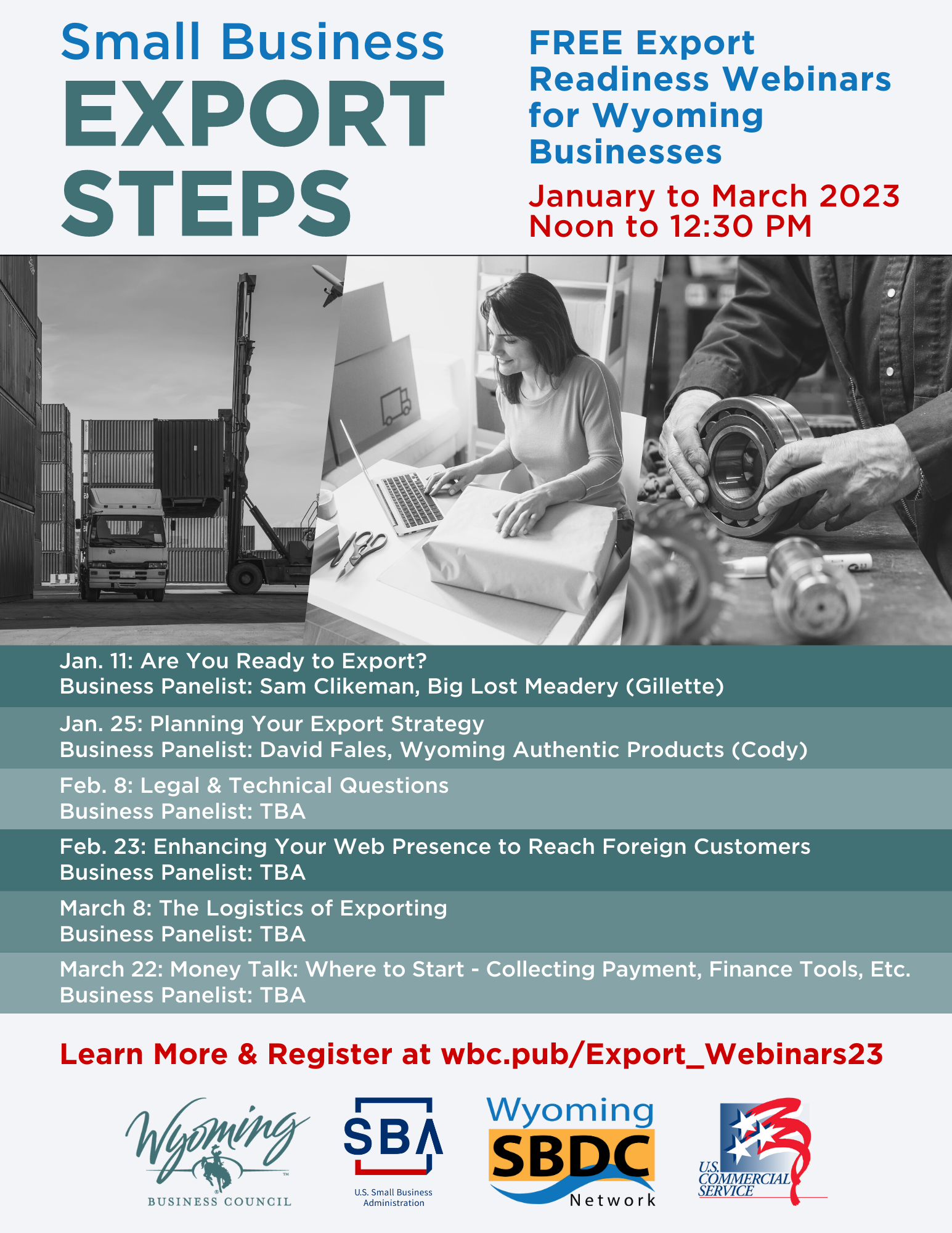 Small Business Export Steps